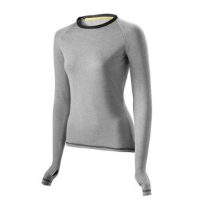 findra tress, cykeltøj, t-shirt, Findra outdoor apparel-T-Shirt Tress Langærmet lysgrå