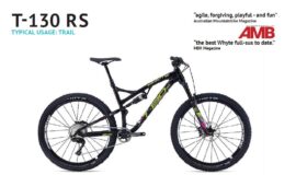 Whyte T130RS, Whyte T-130RS, Full Suspension mtb,