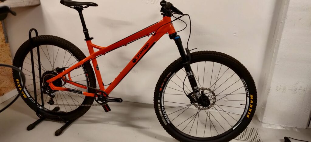 orange crush pro hardtail