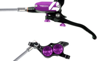 Tech 4 E4 - No Rotor - Purple - BRAIDED-R/H